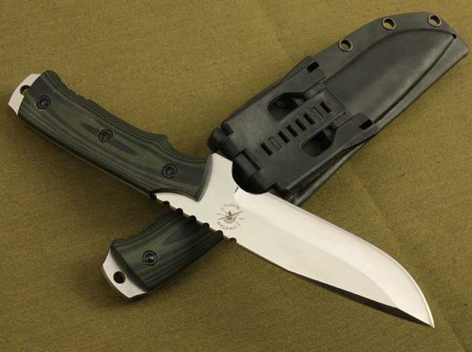Sparta 9cr18mov stainless steel combat knife with kydex sheath UD442081